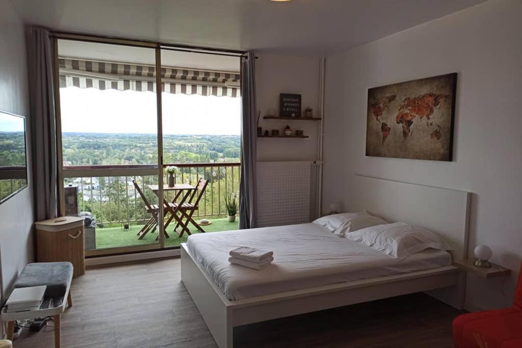 Studio Charmant Avec Vue Magnifique! Montrichard Eksteriør bilde