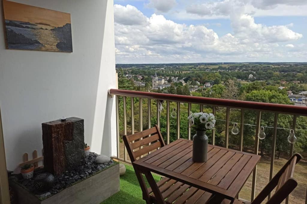 Studio Charmant Avec Vue Magnifique! Montrichard Eksteriør bilde